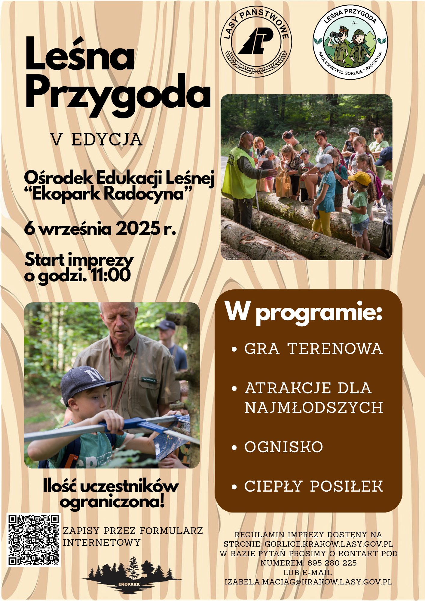 Leśna Przygoda 2025 plakat