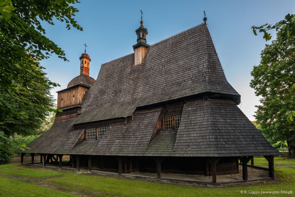 Sękowa, kościół św. Filipa i św. Jakuba z listy UNESCO, fot. K. Ligęza(www.pan-foto.pl)
