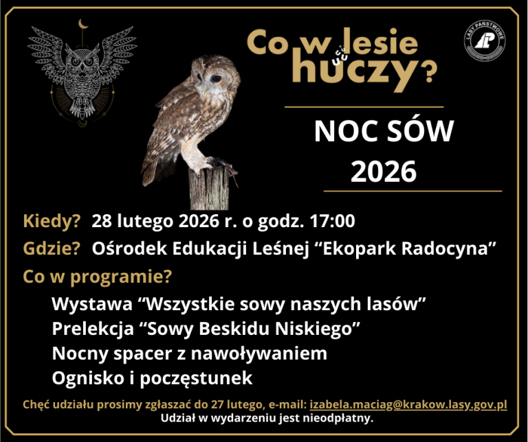 II Noc Sów w OEL "Ekopark" Radocyna